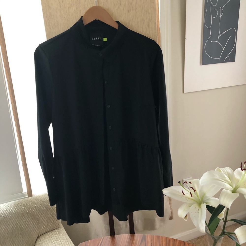 Pristine Peplum LYSEE button down